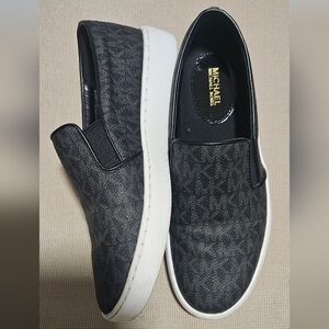 Michael Kors Slip On Sneakers, Size 5